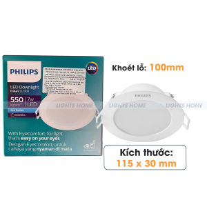 Đèn LED Âm trần Philips ERIDANI - 7W 9W 10W 14W 23W - Chất lượng tốt giá cạnh tranh