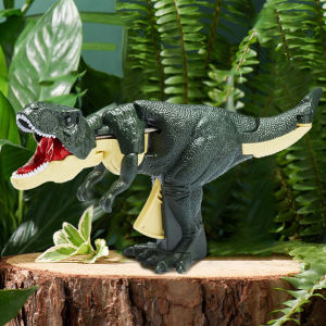 【Hàng mới】 Đồ chơi giáo dục Khủng Long Tyrannosaurus Rex cho trẻ em học tập và chơi trò hình khủng long xoay và xoay 28cm