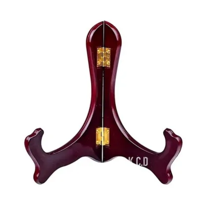 Wood Plate Holder Home Decora Photo Frame Display Stand Display Easel Foldable Phone Bracket Wedding Decora Stand