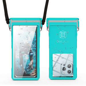 ZUZG Waterproof Phone Pouch Case for Diving 15M Underwater Dry Bag for iPhone 16 Pro Max 16 Pro 16 15 14 13 Pro Max 12 11 Galaxy S24 S23 S2 Ultra Note Pixel Up to 7" Beach Essentials HD Photography