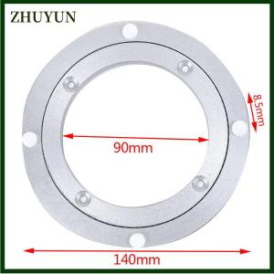 ZHUYUN Chống trượt thép không gỉ lười biếng Susan mang xoay Tấm xoay bàn xoay