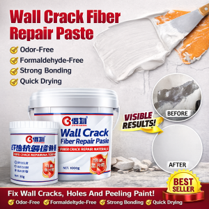 Talkable Elastic Large Volume Ceiling Wall Repair Material