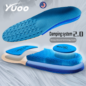 Yuoo 1 Đôi Lót Giày Thể Thao Miếng Lót Giày Thể Thao Hỗ Trợ Vòm Chân Chỉnh Hình Miếng Lót Gel Chạy Bộ Đệm Chèn Cho Nam Nữ Giày Thể Thao Đế Giày