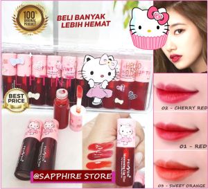 Liptint Korea Hello Kitty - Peiyen Liptint / Lipstik Lipcream Lip Tint Original / Lipbalm Lip Oil Liptin Pelengkap Lipbalm Karakter Makeup Wanita / Liptint Anak Sekolah Liptint Tahan Lama Anti Air Kualitas Seperti Liptint Sasimi Implora Maybelline