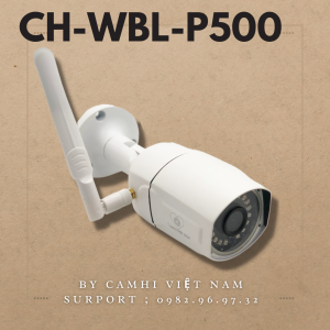 Camera wifi Full HD 5.0MP quét dáng người báo động ngoài trời kim loại cao cấp