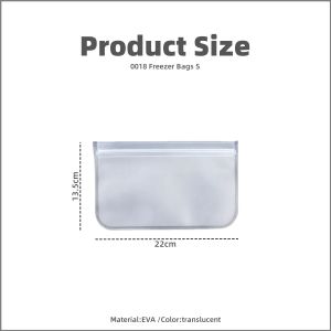 【PLAYFUL】Food preservation refrigerator food storage fruit and vegetable food sealed can be reused plastic bag