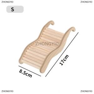 [COD] ZHONGYI0 Bằng Gỗ Sóng Cầu Thang Hamster Vật Nuôi Thang Chơi Nguồn Cung Cấp Thân Thiện Với Môi Vui Vẻ Đồ Chơi Cho Động Vật Nhỏ