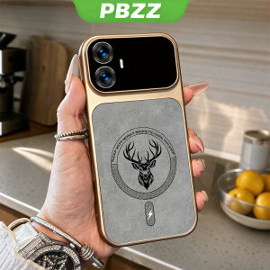 Case for Realme C55 NFC C55 5G 2023 phone casing anxiety Softcase Silicone shockproof Cover new design aesthetic cute Cartoon of animal elk for girls JSQML1