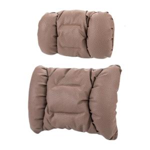 Adjustable Premium Car Seat Headrest Cushion And Lumbar Support Pillow For Drivers Long Trip Fatigue Relief Universal