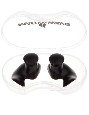 Mad Wave Ear Plugs Ergo Silicone Swimming Diving Ear Plugs with Box