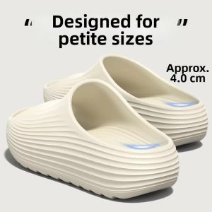 Height-increasing Thick Heel Slippers 4CM Sole Anti-Slip Mens Slippers Anti-odor Step Sensation Cool Slippers Indoor Outdoor2026