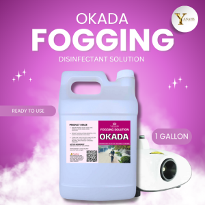 1 Gallon Fogging Disinfectant Solution – Okada Scent | Ready-to-Use | For Fogging Machines