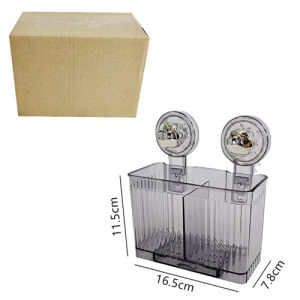 No-Drill Bathro Suction Storage Box Corrugated Suction Cup Storage Rack Powerful Suction Storage Box Suction Cup Shower Caddy Bathro Organizers and Storage