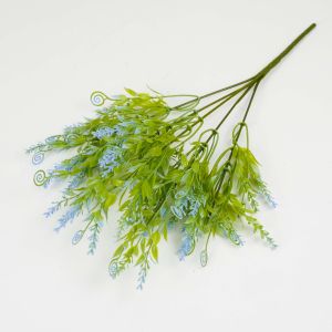 Aksesoris Rumput Daun Ulir Bintik Cabang 5 Plastik/Baby Breath Pikok Gypsophilia Buket Bahan Rangkaian Bunga Dekorasi Rumah