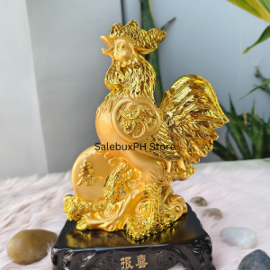 Year of the Rooster Attract Prosperity Success Wealth Money Magnet Money Catcher Wealth Activator Figurine