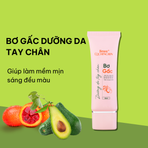 Bơ gấc dưỡng da tay chân mềm mịn sáng đều màu 50ml