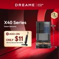 Dreame X40 Ultra / X40 Master / X40 Pro Ultra Robot Vacuums + ADD ON ONLY $11 Wet & Dry Vaccum Cleaner. 