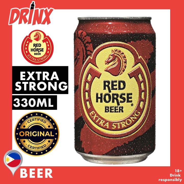 Red Horse Extra Strong Beer 330ml Lazada Ph