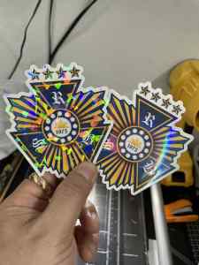 SRB  Scouts Royale Brotherhood LOGO PREMIUM QUALITY STICKER BUY 1 TAKE 1 (waterproof scratch proof non faded)