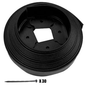 Landscape Edging Garden Edging Borders with Upgraded Stakes Flexible Plastic Garden Border for Landscaping Flower Beds