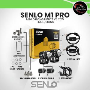 Original SENLO M1 PRO Mini Driving Light V3 70W Watts MDL for Motorcycles Cars - Auxiliary Light Fog Light 6 Months WARRANTY