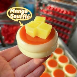 CHIC HUT Simulation Squishy Strawberry Hand Relax Blueberry Soufflé Squishy Creative Pinch Sensory Fidget Ball Kids Adults