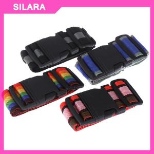 SILARA สายรัดกระเป๋าเดินทางแบบคาดตัว สายรัดกระเป๋าเดินทางปรับระดับได้180ซม.