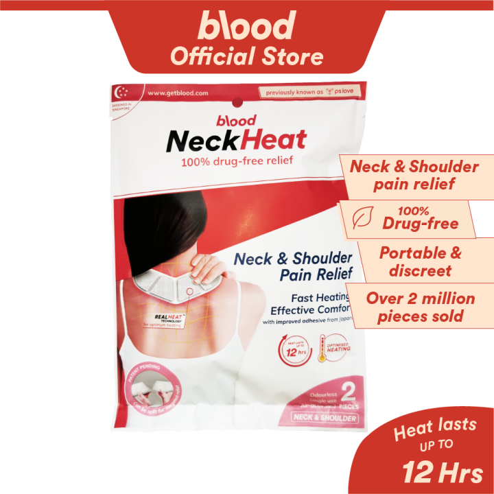 Blood NeckHeat Pain Relief Patch - For Neck & Shoulder Pain | Lazada ...