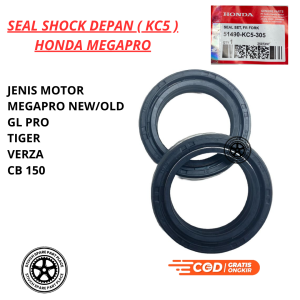 SEAL SHOCK DEPAN HONDA MEGAPRO NEW/OLD/TIGER / CB150 / VERZA / PCX / GL PRO / SIL SHOK DEPAN MEGAPRO