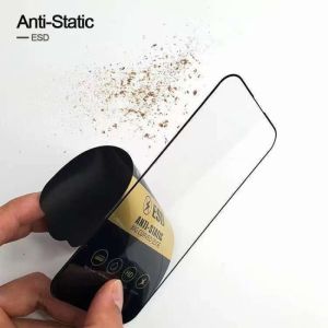 ANTI GORES IPHONE 6 6 PLUS 7 7 PLUS IPHONE SE X XS XR XS MAX TEMPERED GLASS ESD FULL COVER ANTI STATIC ANTI DEBU ANTI MINYAK PELINDUNG LAYAR