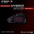AIR FILTER SARINGAN UDARA FILTER UDARA PROPER RACING LINE TERLENGKAP UNTUK MOTOR BEAT SCOOPY VARIO FI ESP PCX ADV R15 R25 CBR NINJA LEXI NMAX AEROX XMAX MX MIO FINO SOUL GT X-RIDE GAS SPONTAN PROPER RACING LINE FAST THROTTLE KIT PROPER RACING LINE. 