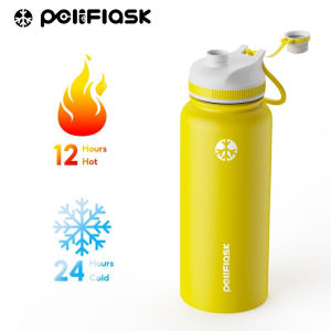 Peliflask 550ML รุ่นอัพเกรด กระติกน้ําเก็บอุณหภูมิ ขวดกระบอกน้ำ สแตนเลส 304 พร้อมหูหิ้ว แก้วน้ำเก็บความเย็น ขวดน้ำ ขวดน้ำสแตนเลส