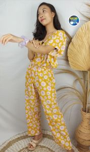 SudanBali Jumpsuit Panjang Wanita Korean Style Bahan Rayon Premium Bali Baju Murah