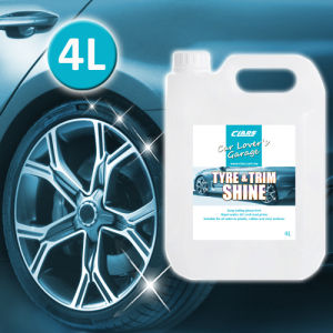 Clars Tyre & Trim Shine 4L Cecair Tayar & Trim Tayar Wax