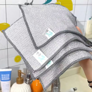 [HCM] Set 3 Miếng rửa chén dĩa 2 mặt hình tròn-CA666
