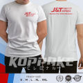 Kaos J&T Express Request Nama Kantor Baju Perusahaan. 