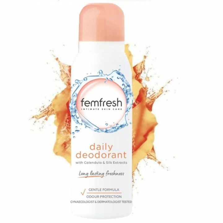 Xịt thơm mát vùng kín cao cấp Femfresh Deodorant Spay 125ml màu