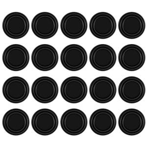 Cửa cốp xe ô tô chống va chạm dạ quang cách âm đệm đệm chống va chạm đệm Silicone 20 chiếc