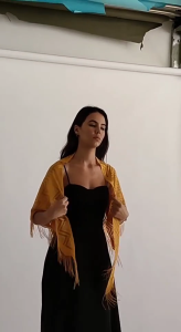 Womens Triangle Lace Shawl with Tassels Waved Shoulder Wrap Shawl Scarf for Bridal Gowns and Evening Parties