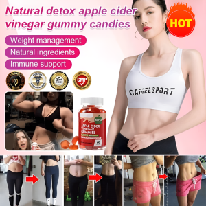 ✨Blood Sugar Control/Antioxidant✨Natural Detoxification Apple Cider Vinegar Gummies /Apple Cider Gummies/Antioxidant Glucose Control Gummy Vitamin C Gummy