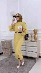 Kemeja Polos Full Kancing & Kemeja Katun Adem untuk Wanita