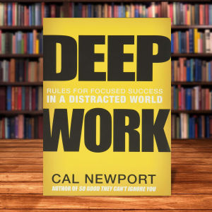 Deep Work: Rules for Focused Success in a Distracted World by Cal Newport [High Quality Paperback]