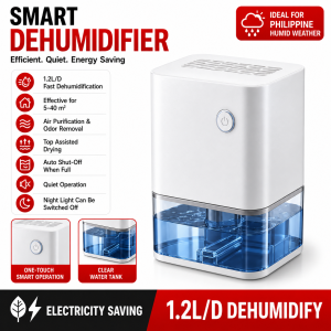 PANSON Home Dehumidifier and Air Purifcation Portable For Room Mute Moisture Absorption Dryer