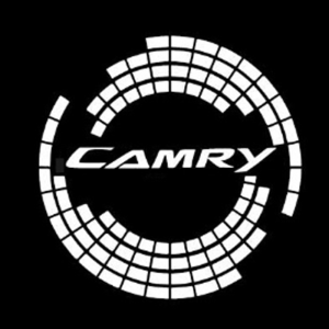 2Pcs Car Door Welcome Light For toyota camry LED Wireless Door Led lamp Car Welcome door welcome logo Car-styling car Accessories