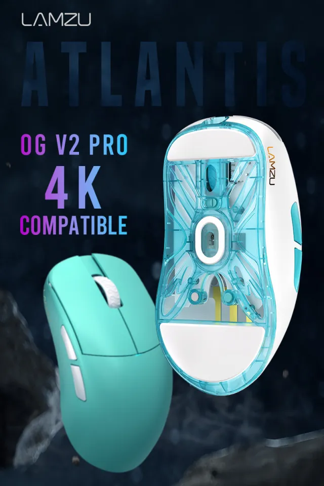 LAMZU ATLANTIS OG V2 PRO (4K COMPATIBLE) WIRELESS GAMING MOUSE