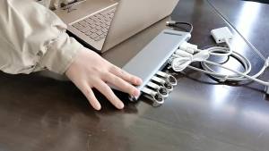 11/12-in-1 Type C Dock USB C Hub 3.0 Splitter Multiport Adapter 4K RJ45 SD/TF VGA HDMI-compatible Laptop iPad xiaomi