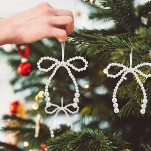 สร้อยหวาย แฟชั่น ตกแต่ง น่ารัก ตกแต่ง ความรู้สึกของลําดับชั้น สร้อยโบว์ สวยงาม ความรู้สึกของวันหยุด