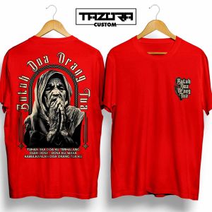 Kaos Kata Butuh Orang Tua - Baju Distro Keren Terbaru Murah Viral Atasan Pria Wanita kekinian - Tshirt Doa Ibu BIsa COD