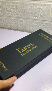 Euros Chocolate for Couples - Dark Chocolate - Gift for Him & Her Dessert Snack Healthy Chocolate