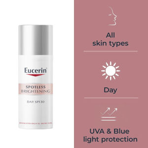 Eucerin Spotless Brightening Day Fluid SPF30 50ml Fade Dark Spots Brightening Moisturizer Anti-Aging Facial Derma Skincare